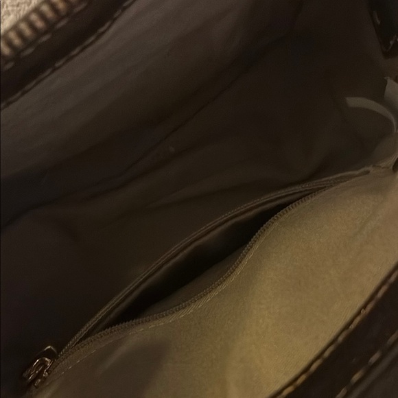 J. Crew Mini Harper Metallic Bronze Handbag - Picture 3 of 4